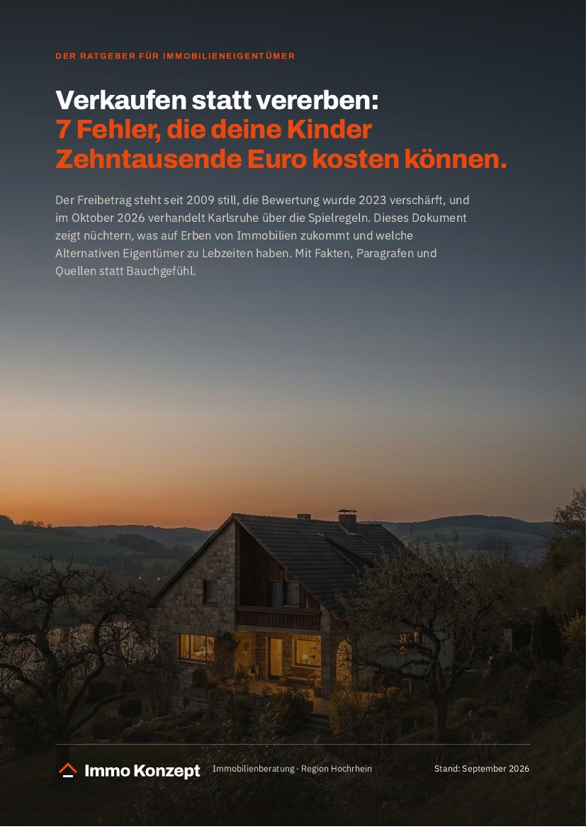 Cover: Der Erbschaftsteuer-Report